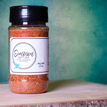 Load image into Gallery viewer, A bottle of Dry Rub from the Simpson Spice Shop